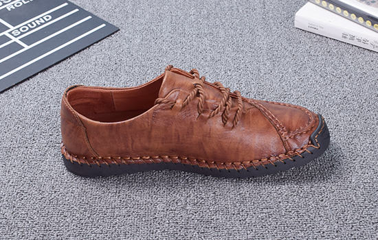 老北京布鞋，京城印象布鞋， 195005C棕色