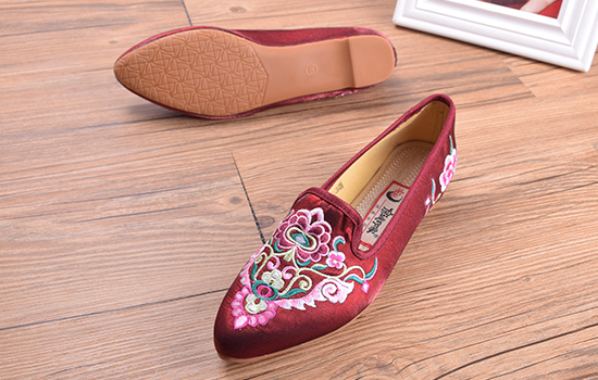  京城印象 01502C酒红